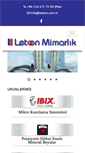 Mobile Screenshot of letoon.com.tr