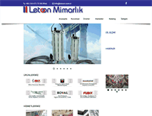 Tablet Screenshot of letoon.com.tr